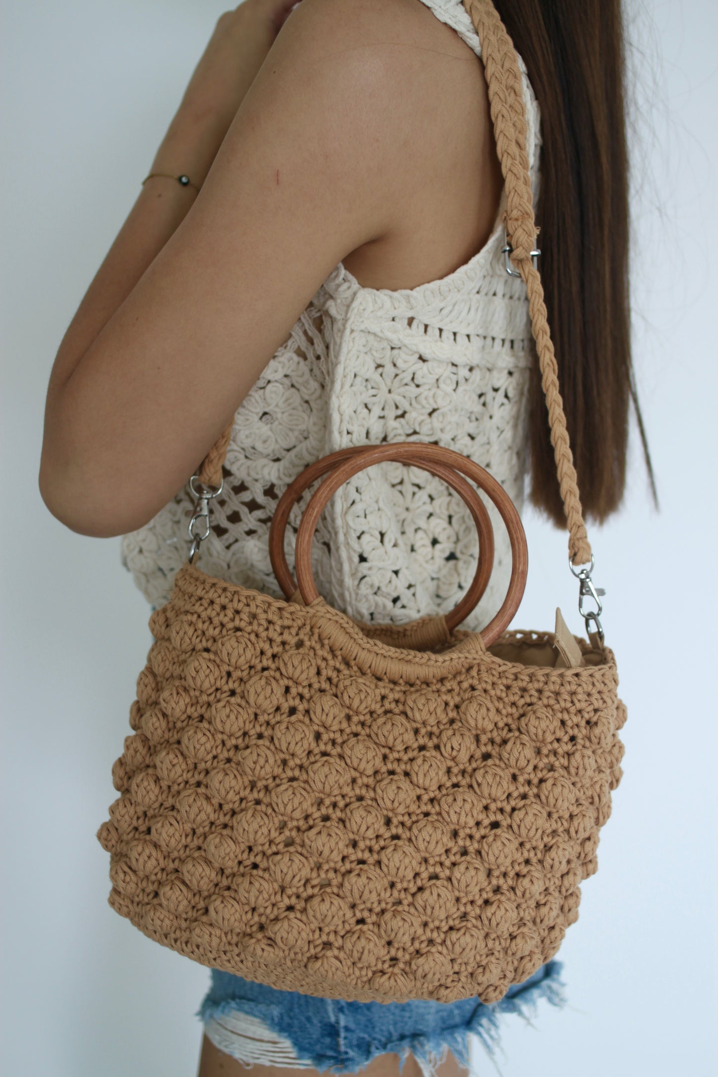 Sac macramé