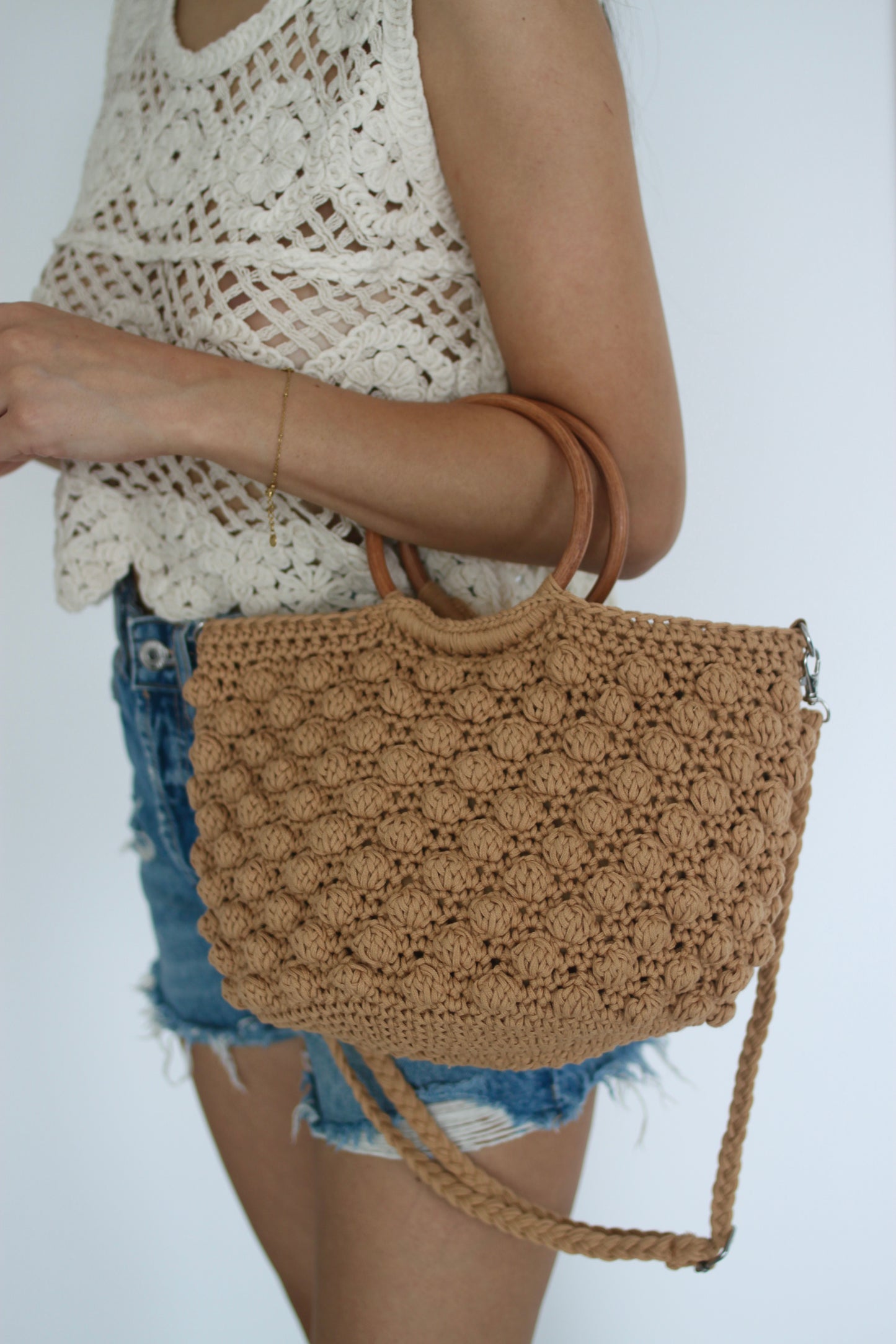 Sac macramé