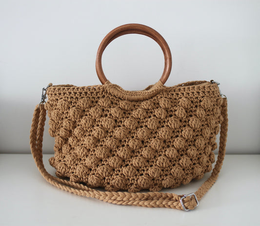 Sac macramé