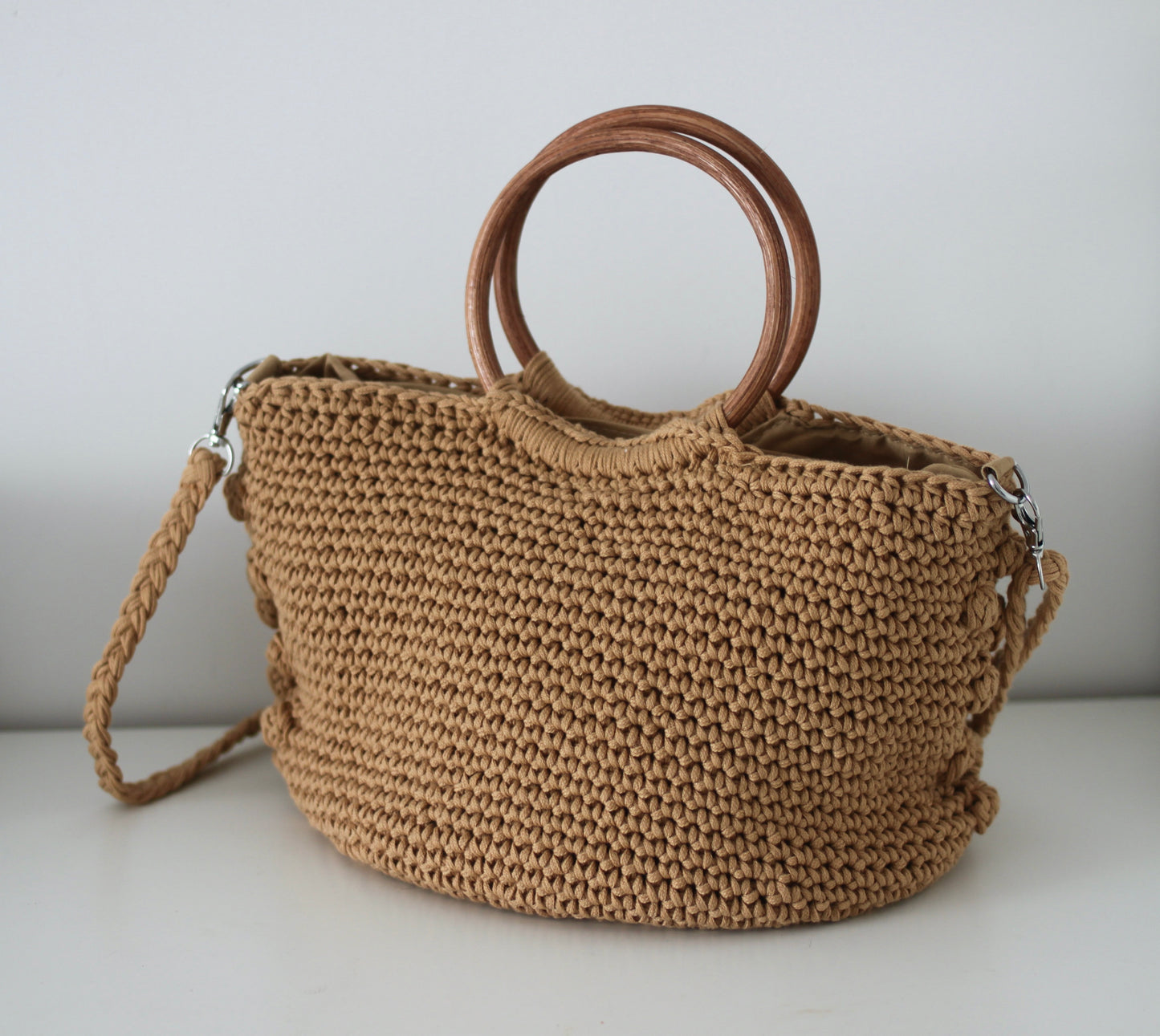 Sac macramé